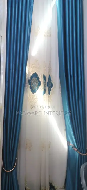 Turquoise Green Curtains Per Metre
