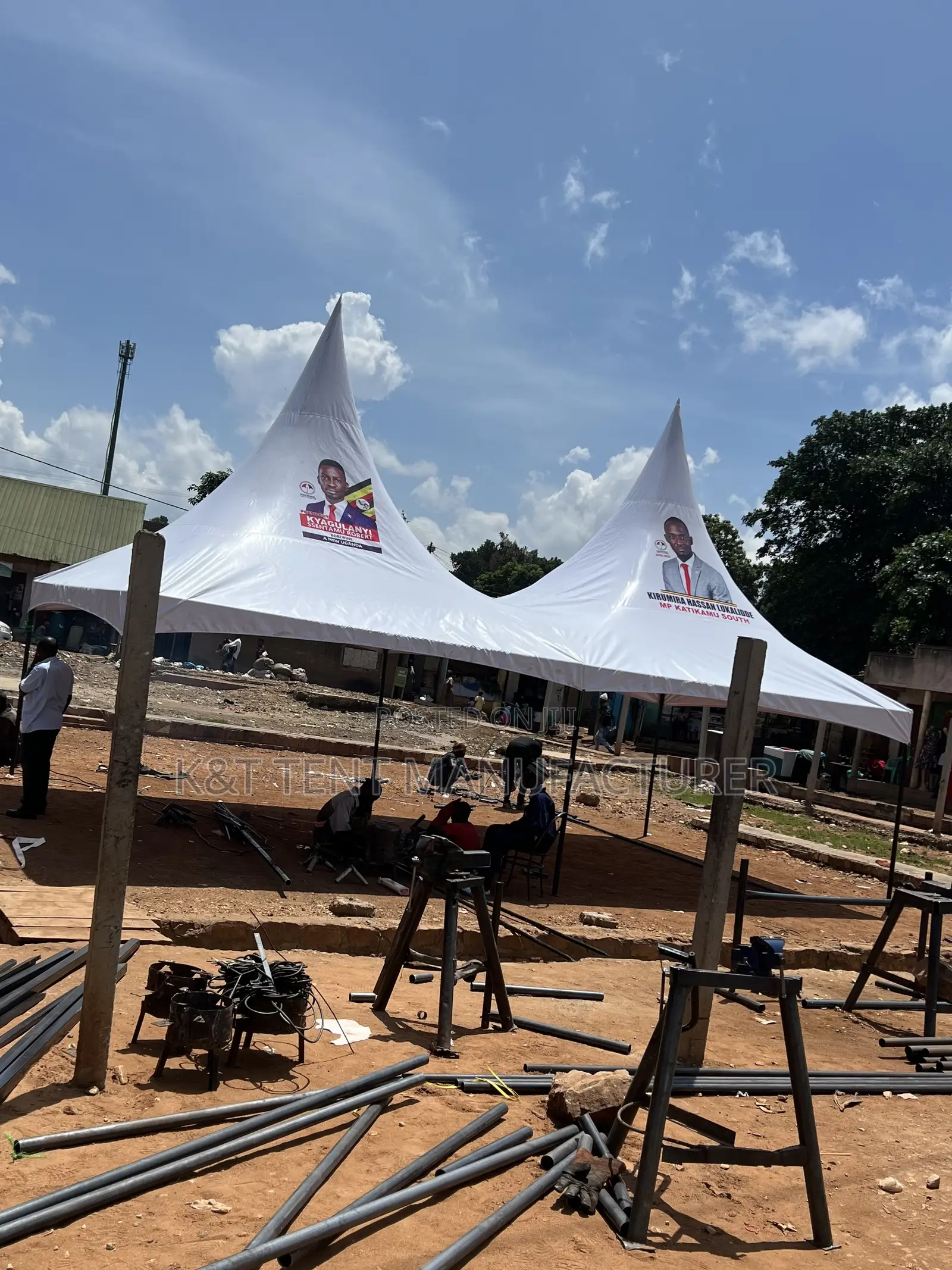 New 100- Seater Tents