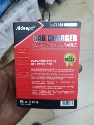 Aldeepo Car Mobile Phone Charger - Fast Charging