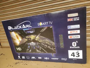 43"Inch Blackark Flat Screen