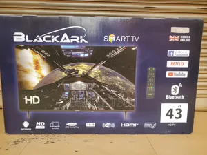 Flat Screen Tv 43" Blackark Smart