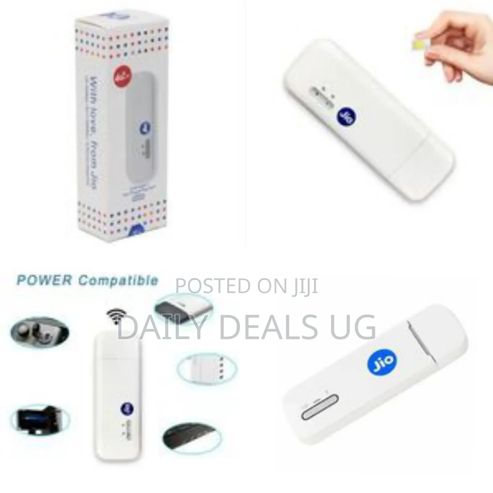Jio 4g Lte Usb Dongle / Portable Wi-Fi Modem - Multicolor