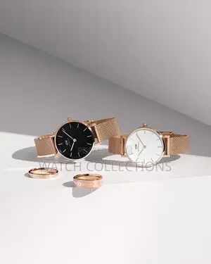 Stylish Female Dw Watches With a Stainless Steel Bracelet