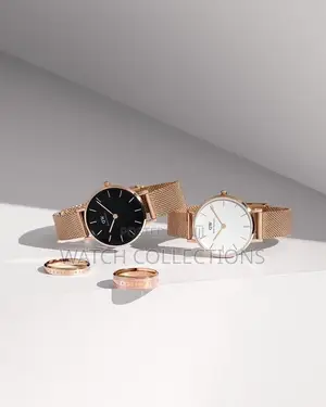 Stylish Female Dw Watches With a Stainless Steel Bracelet