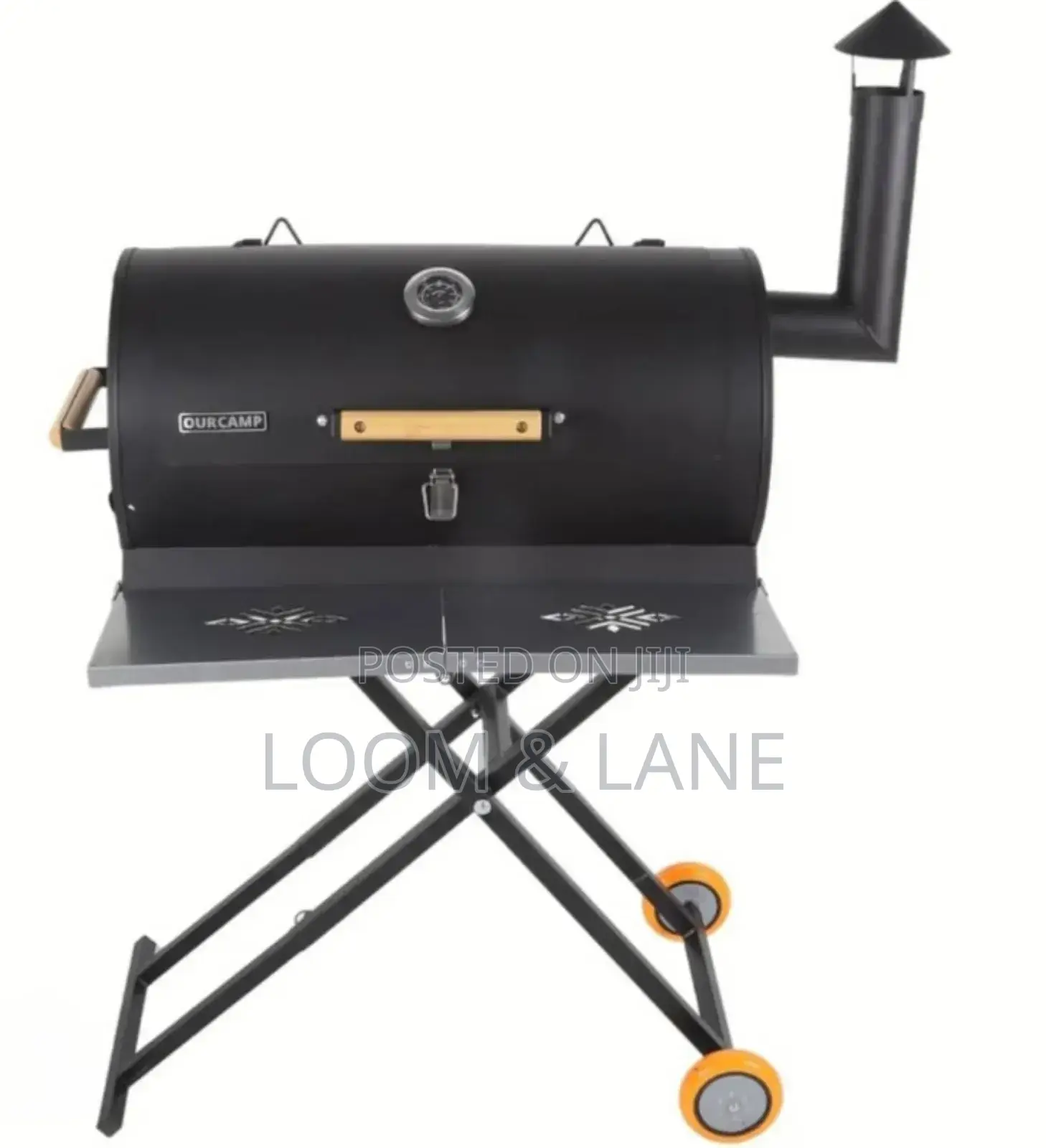 Ourcamp Portable Charcoal BBQ Grill Smoker