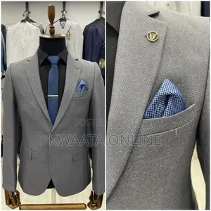 Men's Blazers Slim Official and Casual Woolen Suit Jacket