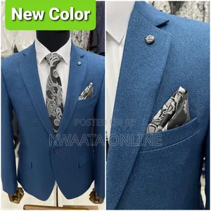 Men's Blazers Slim Official and Casual Woolen Suit Jacket