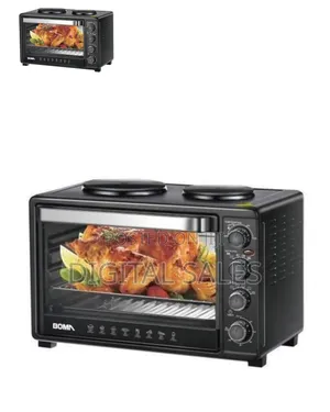 Boma All-in-One Mini Oven With Double Hot Plate (50l) - Multicolor