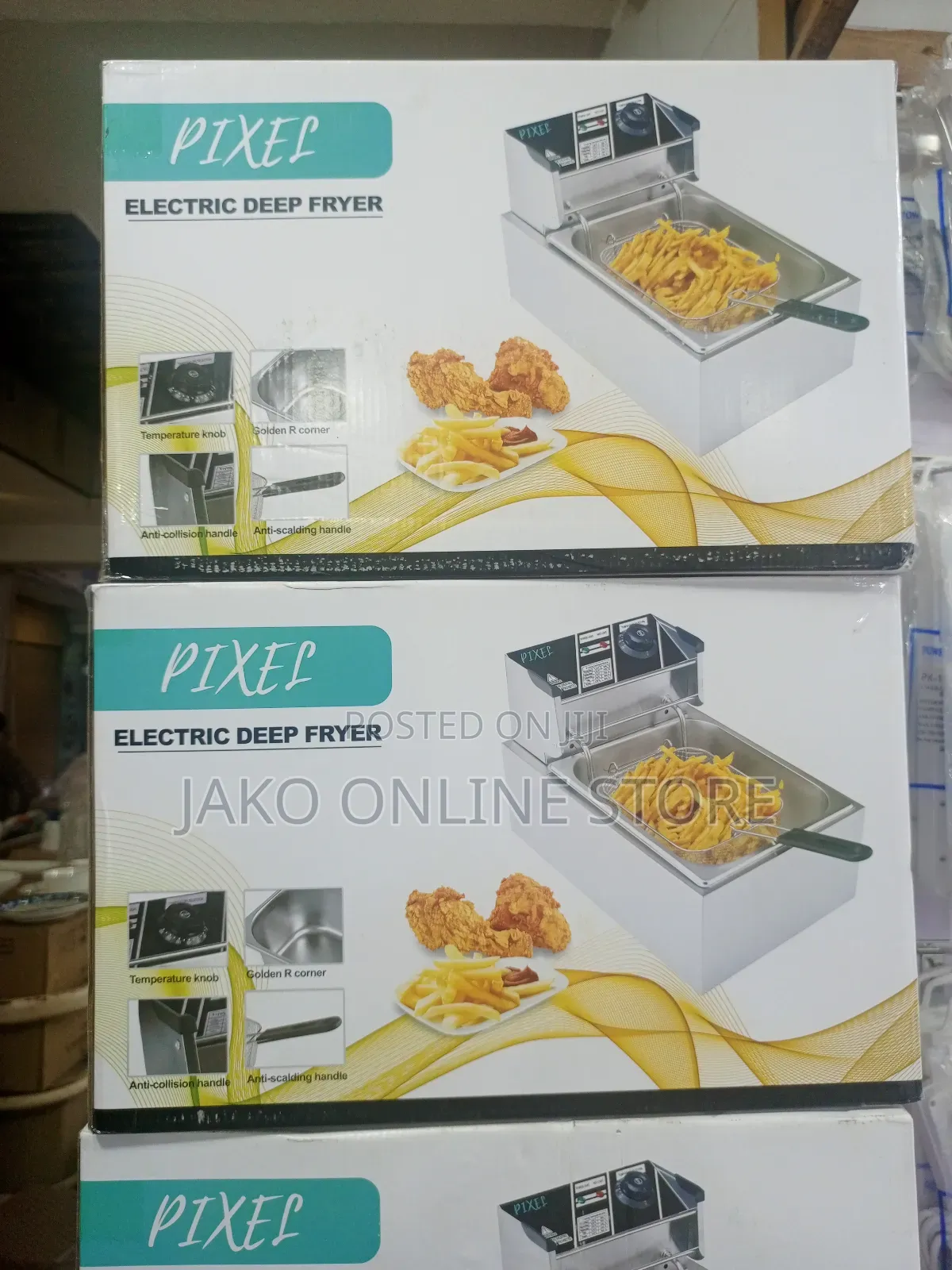 Pixel Electric Deep Fryer -Single