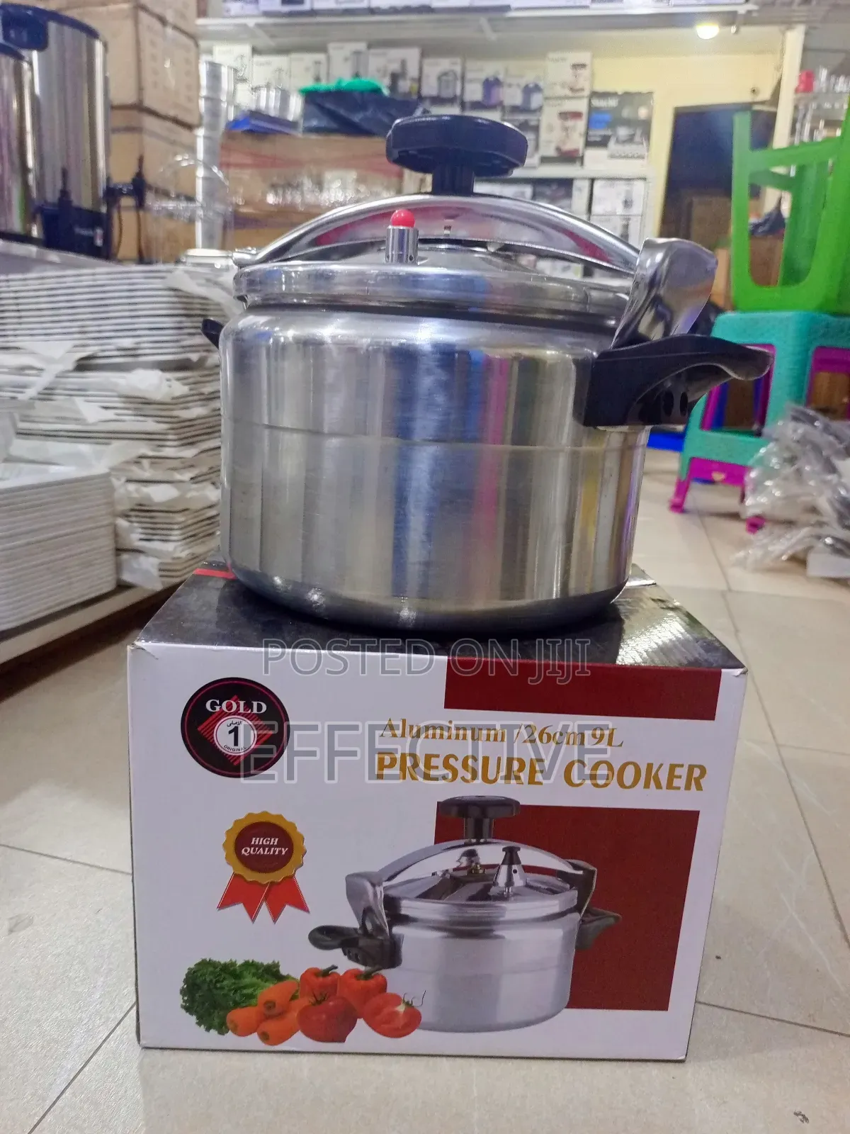 Gold 1 Aluminum Pressure Cooker.