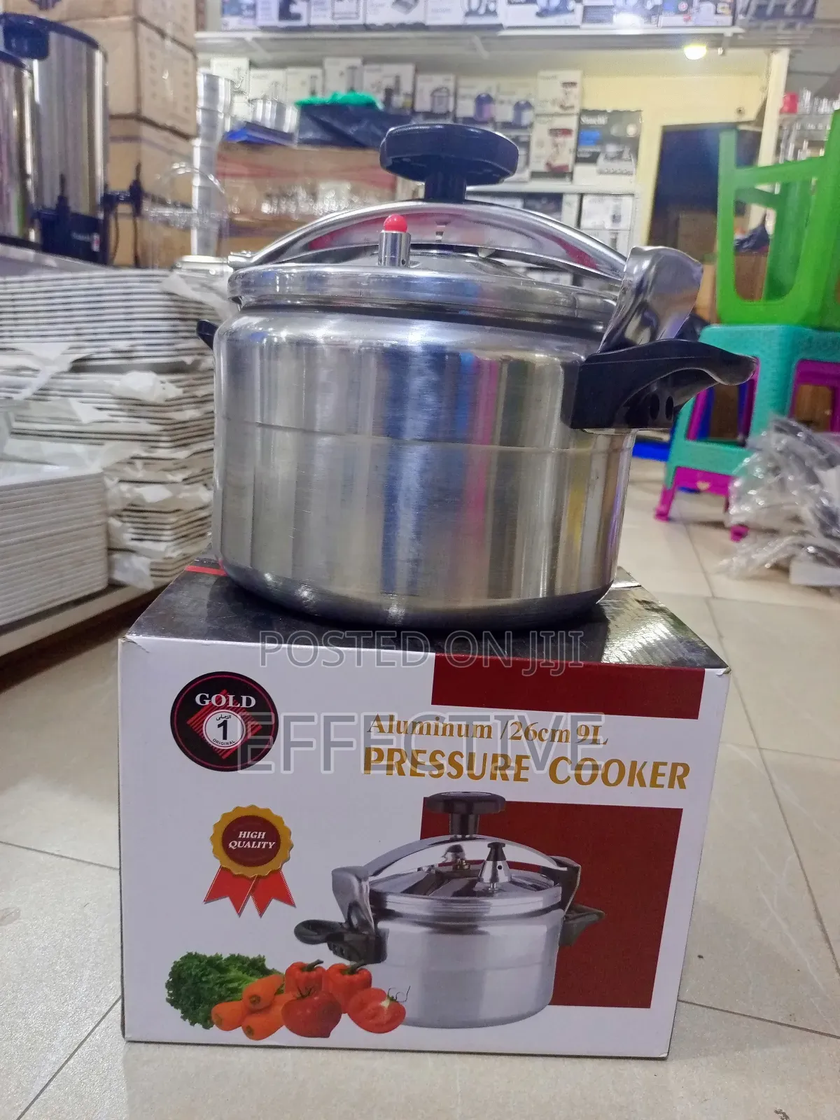 Gold 1 Aluminum Pressure Cooker.
