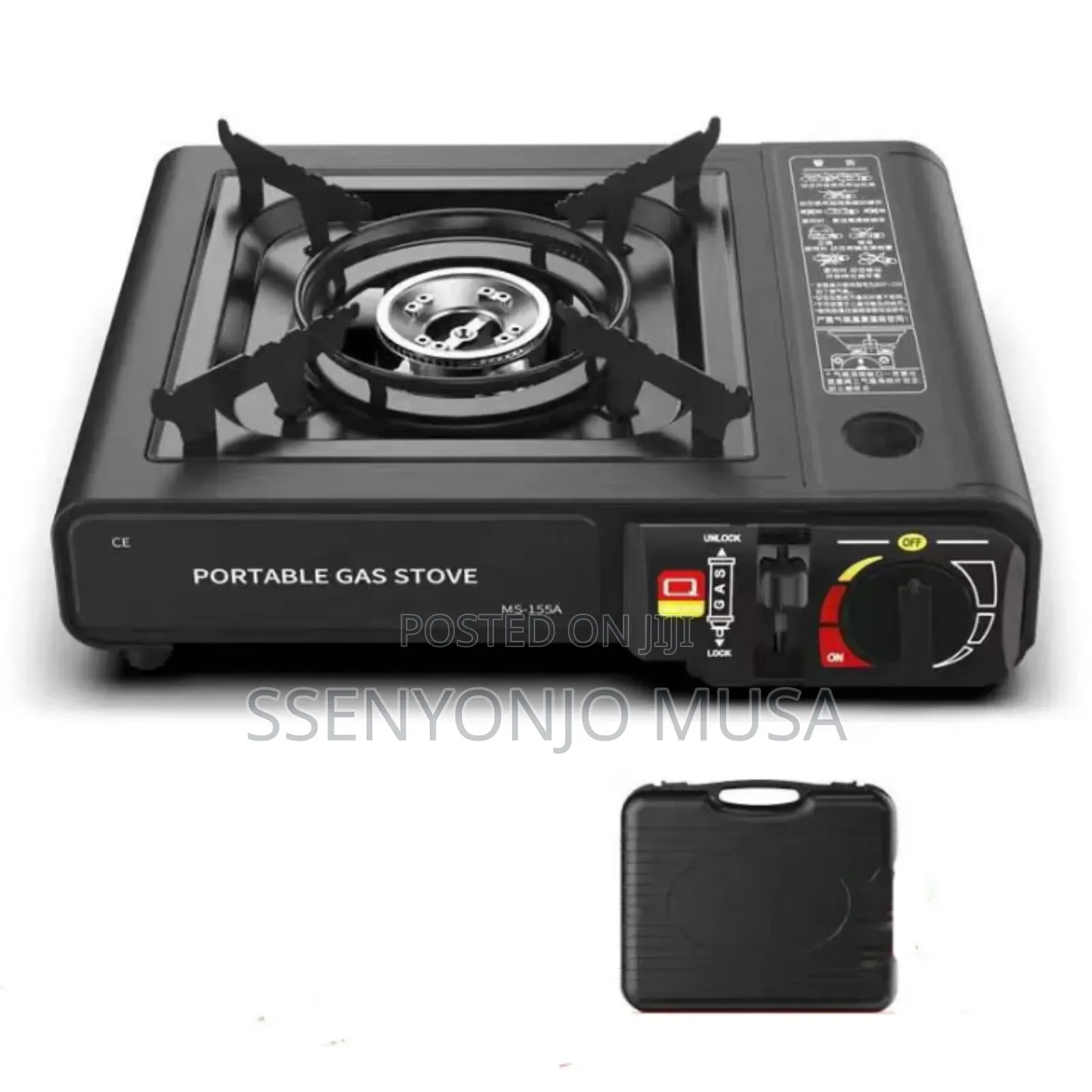 Portable Eh-0001 Camping Gas Stove –Auto Ignition,Clip-on Gas Canister
