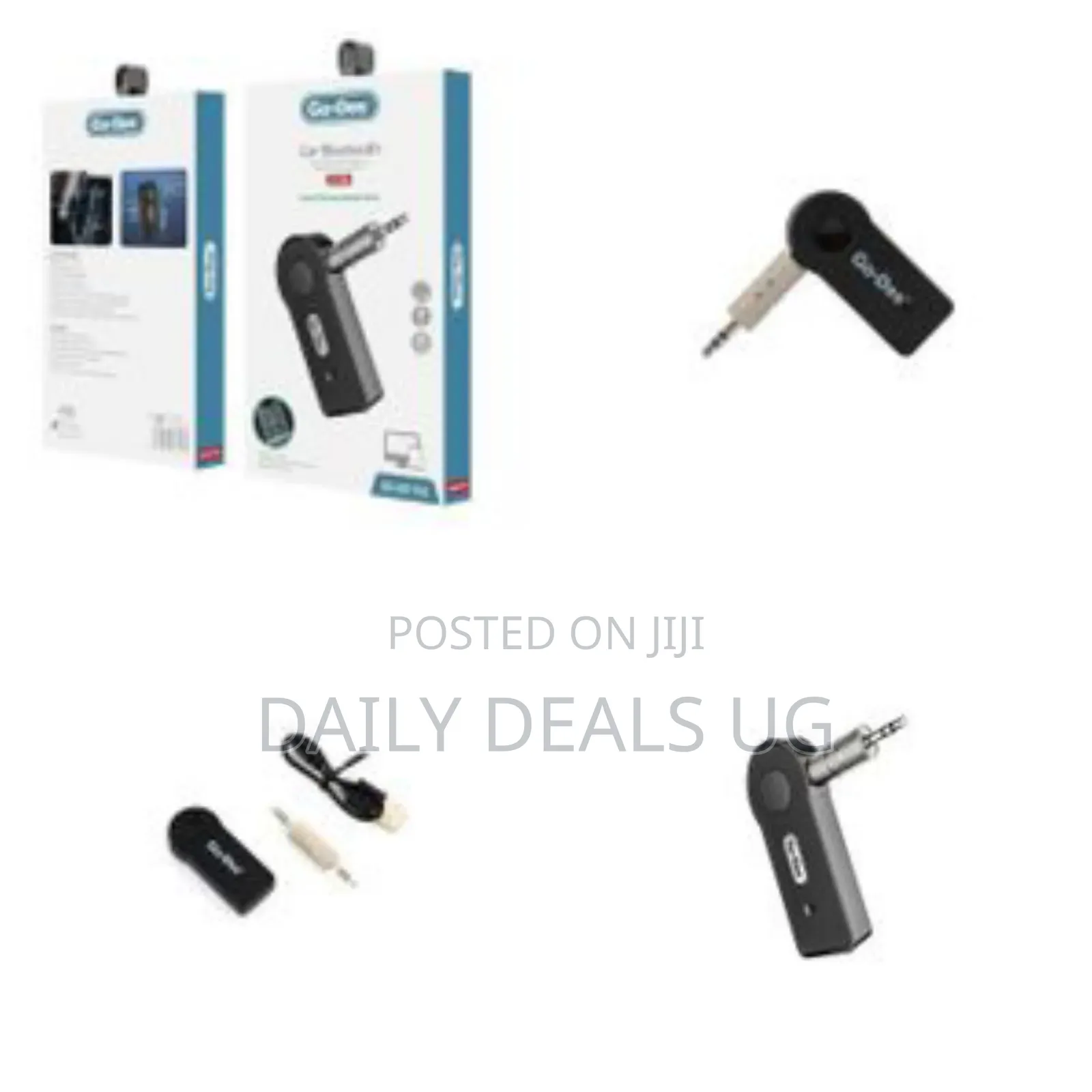 Go-Des Car Bluetooth Transmitter and Receiver, Car Bluetooth Adapter