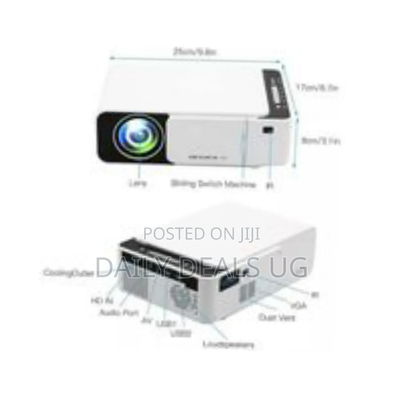 Borrego T5 Ultra Hd Smart Projector With Higher Resolution Brightness