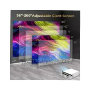 Borrego T5 Ultra Hd Smart Projector With Higher Resolution Brightness