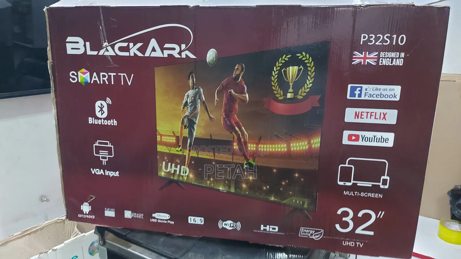 32 Inches Smart Black Ark