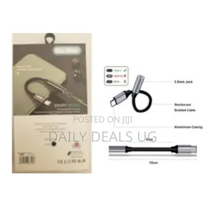 Go-Des Usb C to 3.5mm Adapter / Dongle, Headphones Adapter ,Usb C