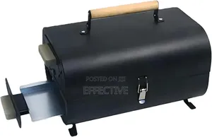 Portable Oil Drum Barbecue
