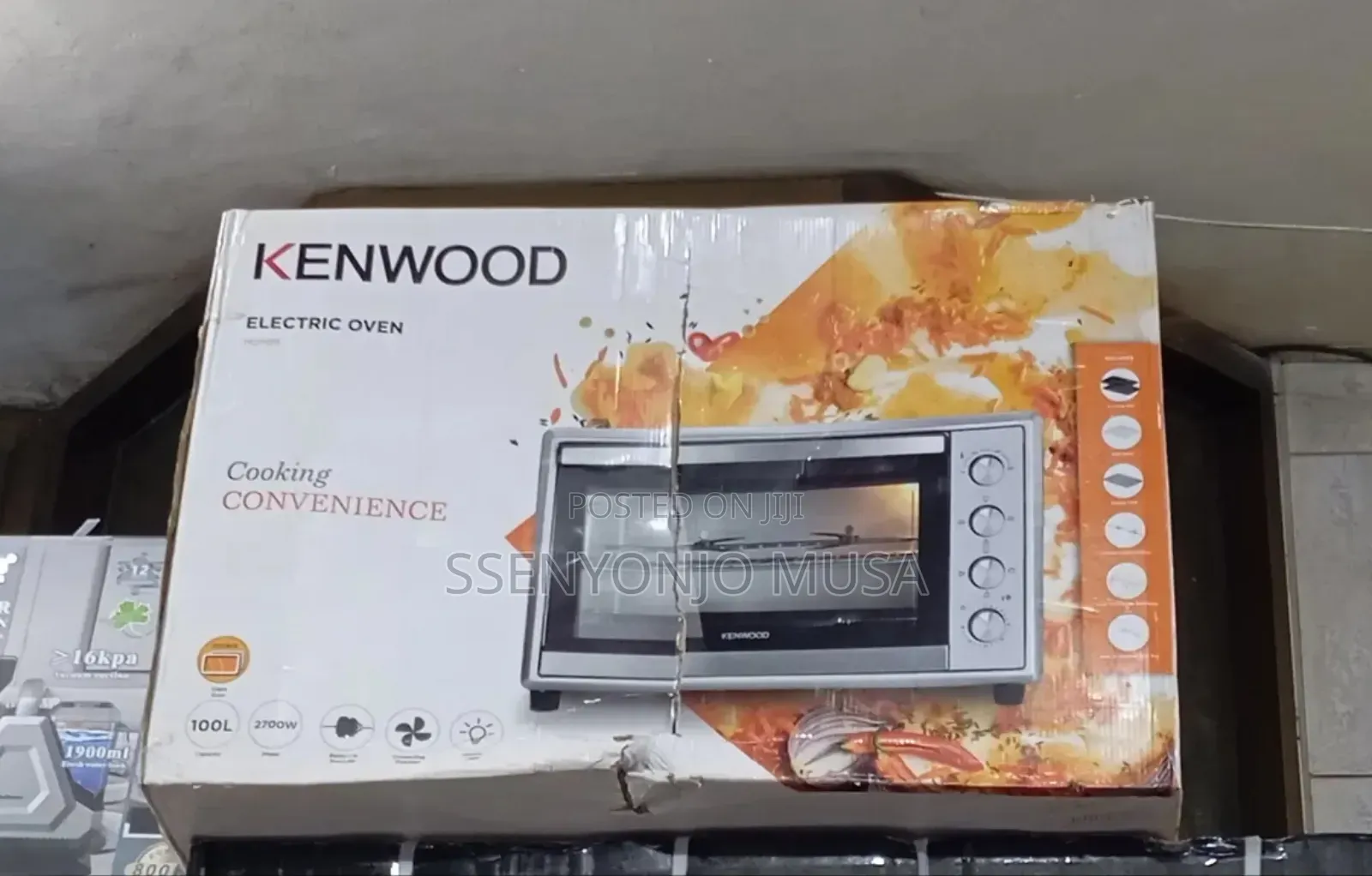 Kenwood 100l Electric Oven Mom99 – Large Capacity Toaster Grill