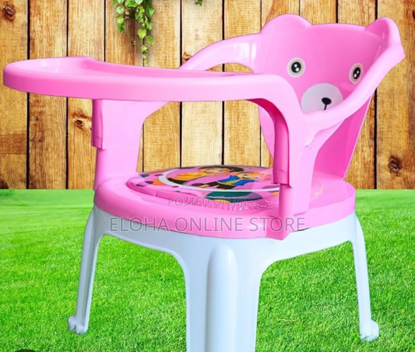 Plastic Chu-chu Musical Chair For Baby With Tray