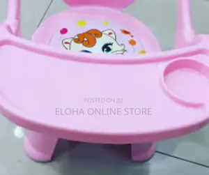 Plastic Chu-chu Musical Chair For Baby With Tray