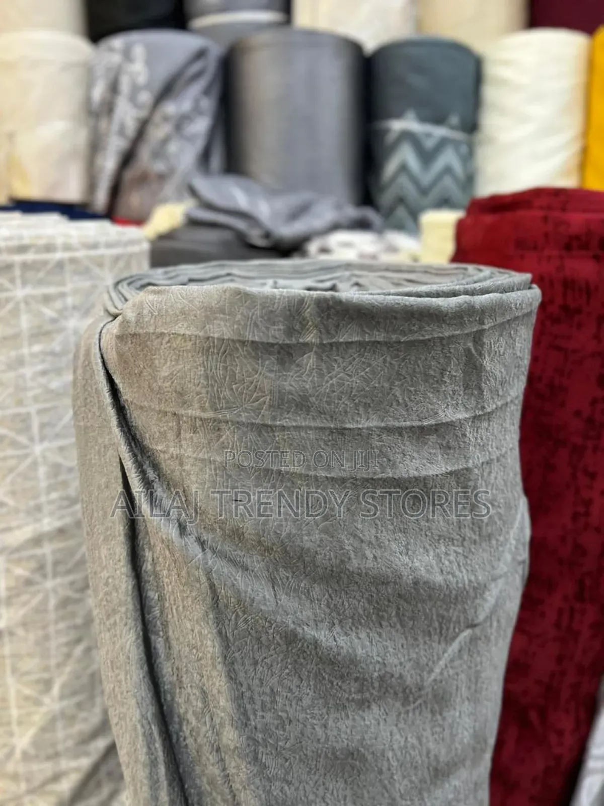 Soft Satin Curtain Material Per Metre