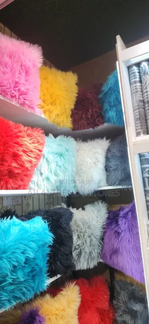 Fluffy Throw Cushions