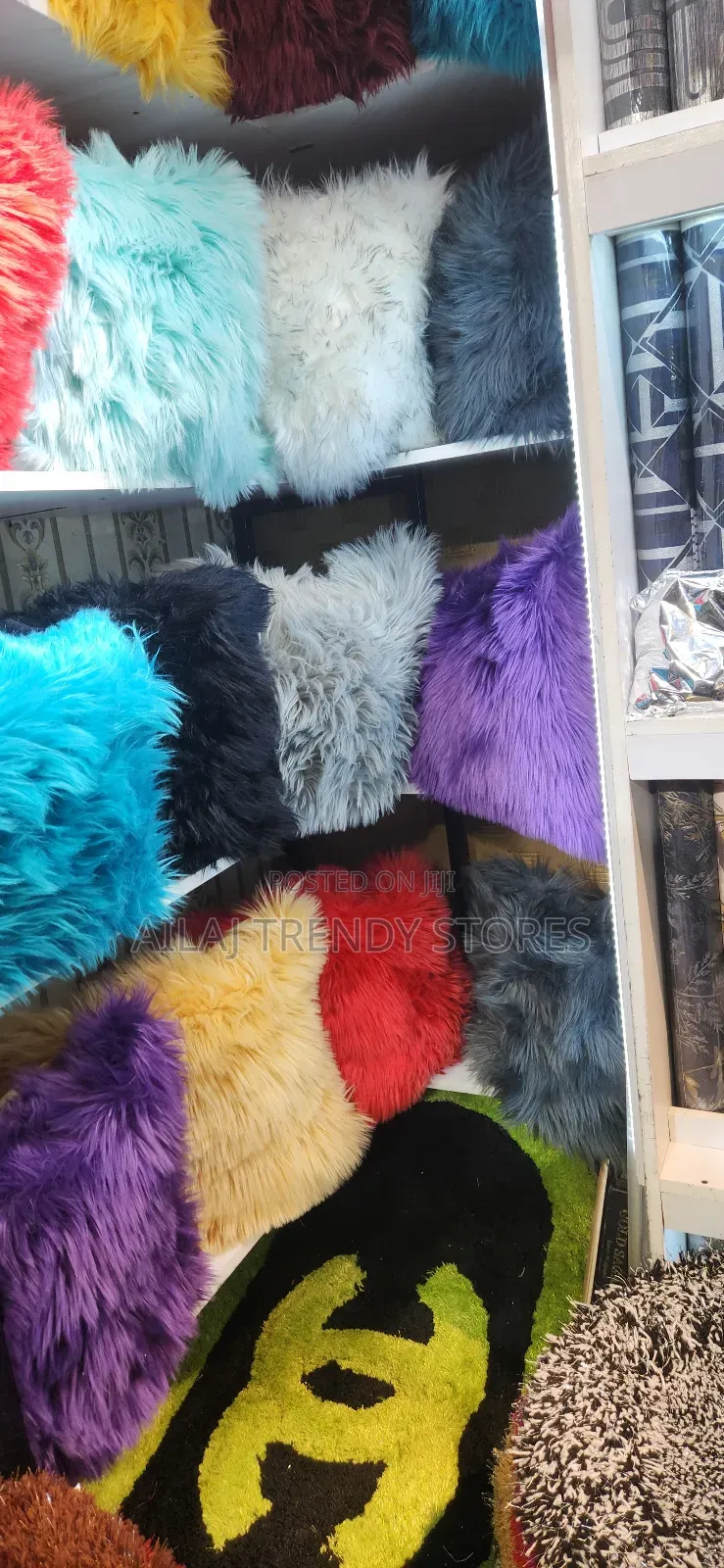 Fluffy Throw Cushions