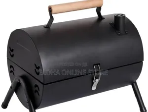 Portable, Double-sided Charcoal Barbecue Grill