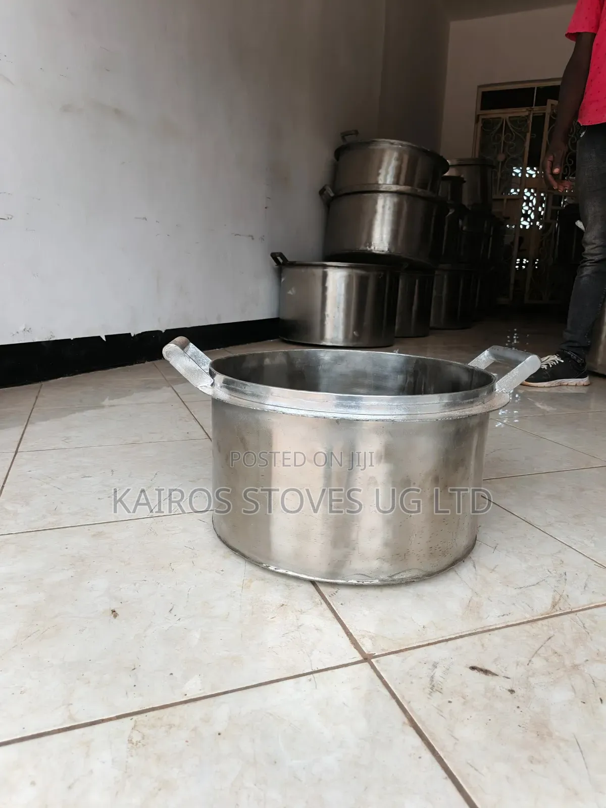 Stainless Steel Fabricated Firewood Sauce Pans