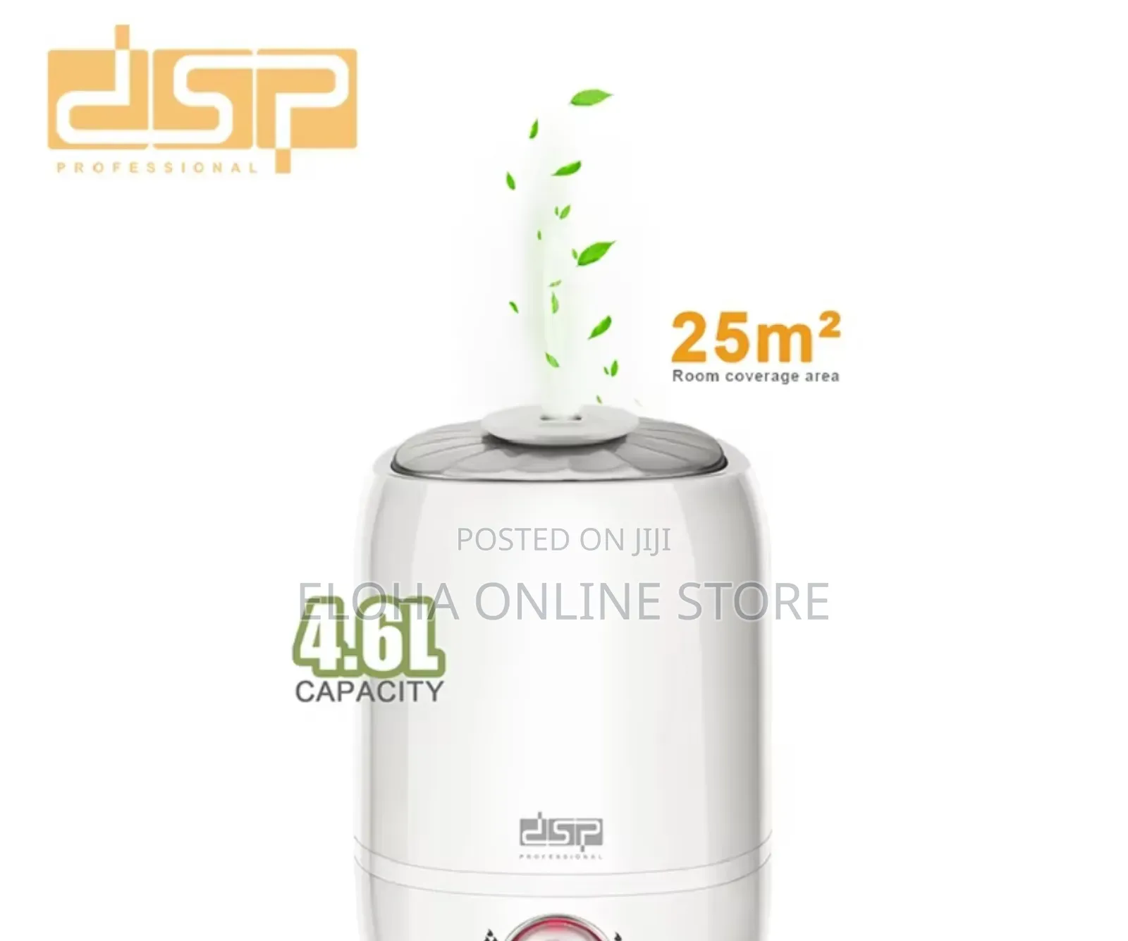 Dsp Ultra Sonic Humidifier 23w, 4.6l