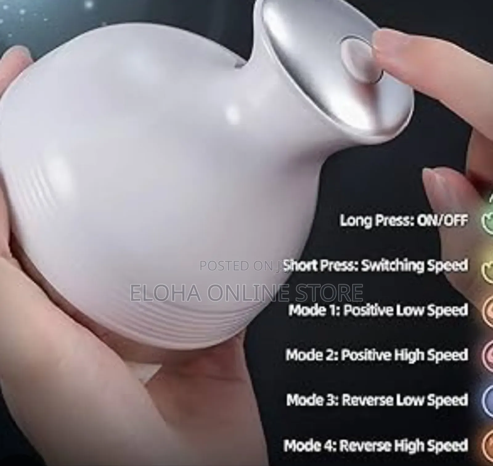 Rechargeable Electric Head And Scalp Massager