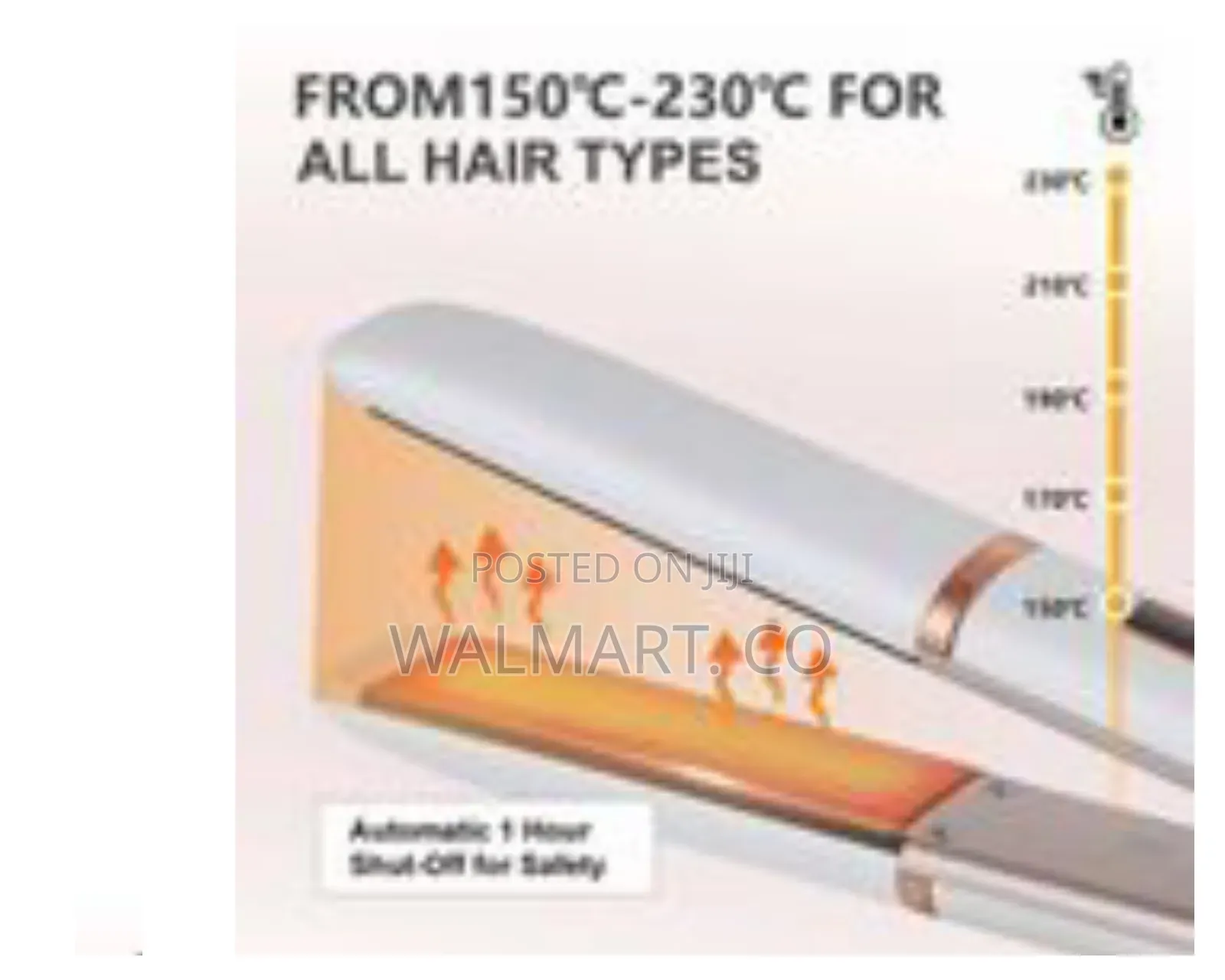 Winning Star Ceramic Hair 2 in 1 Fast Straight Curling Hair Iron