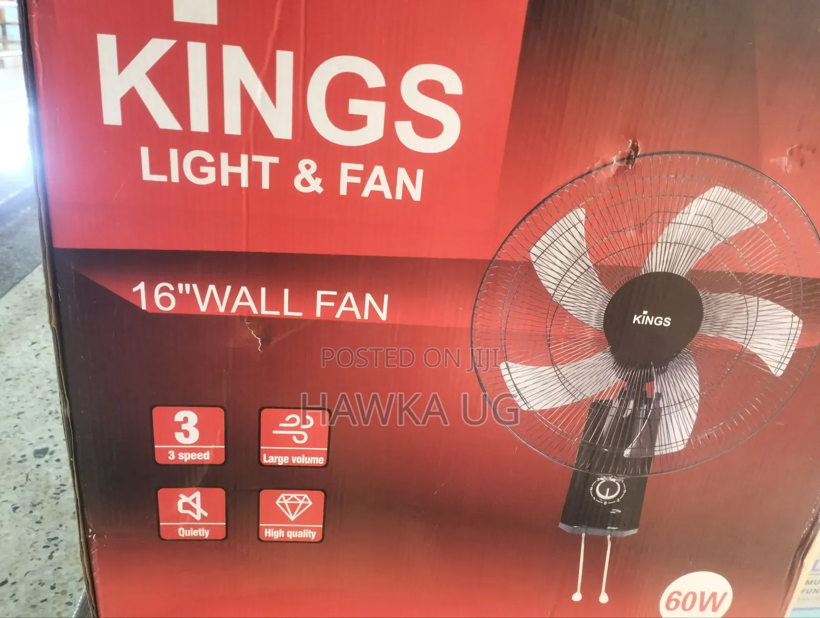Wall Fan Kings 16