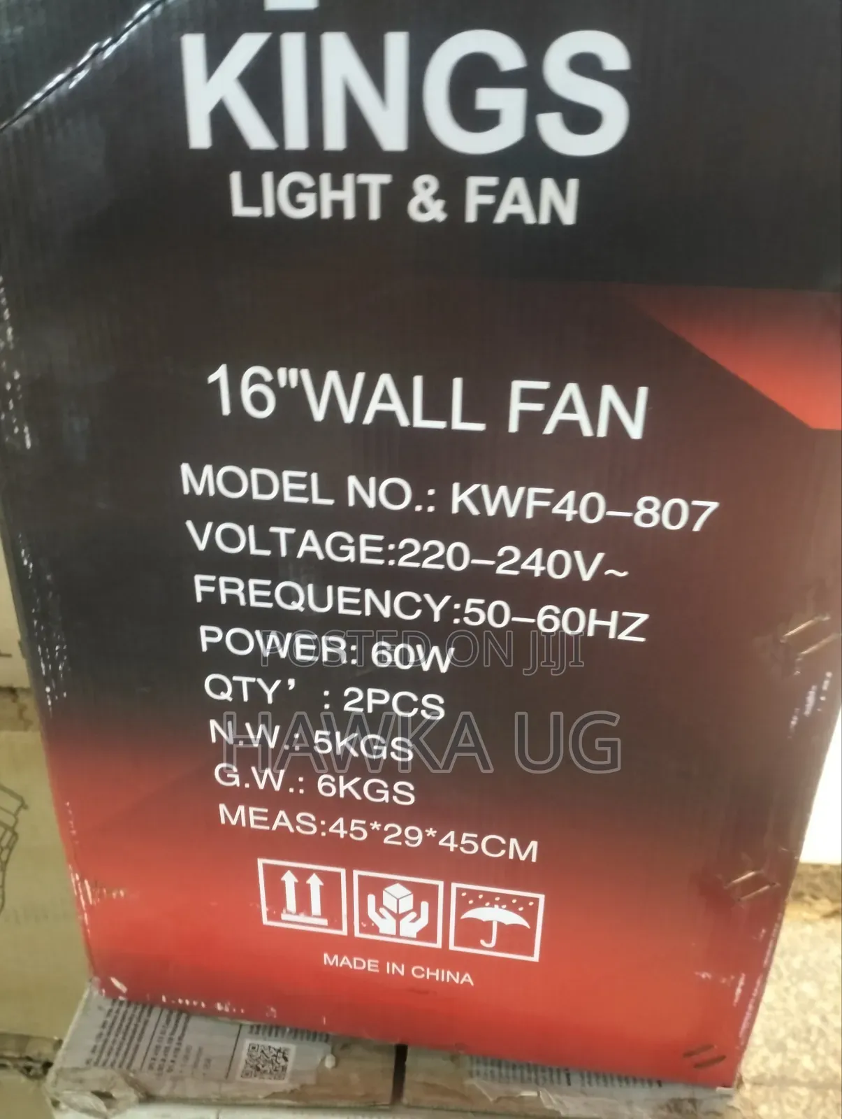 Wall Fan Kings 16