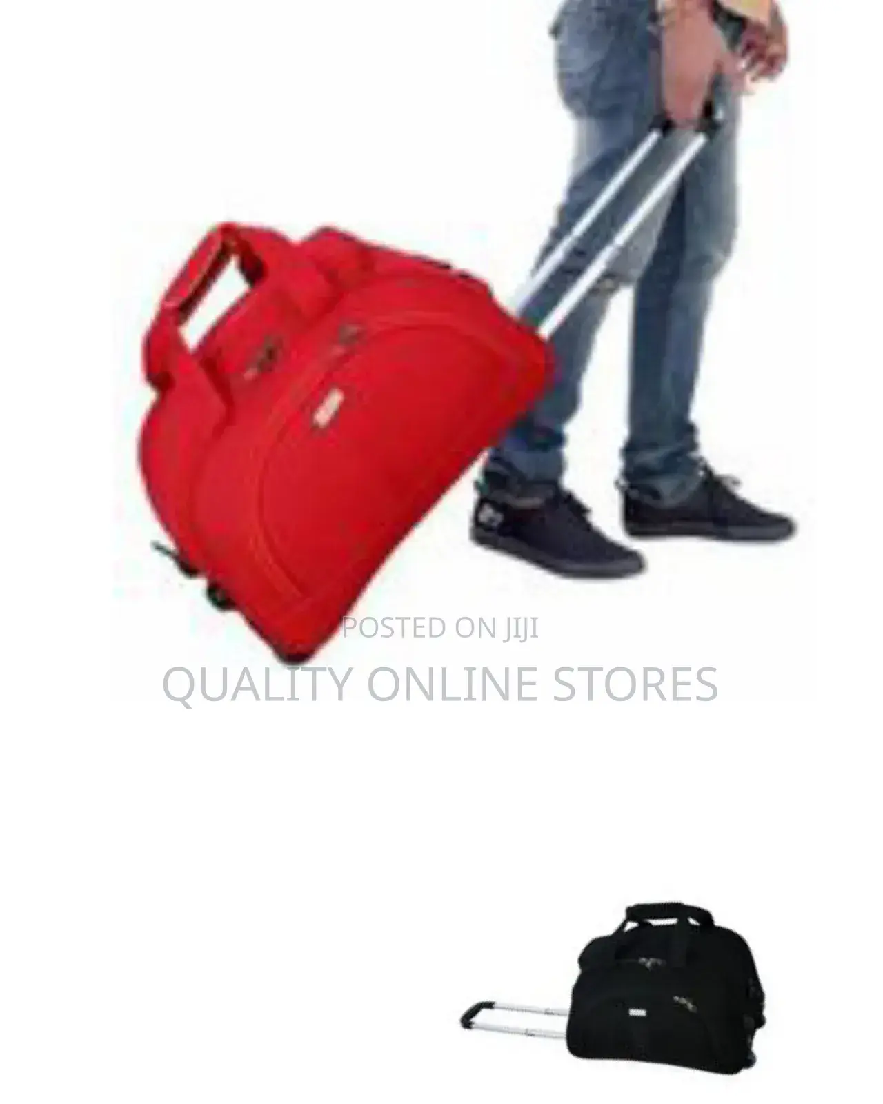 Wheeled Duffel Bag - Multicolor