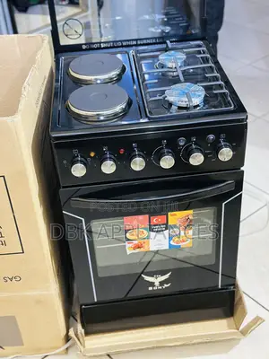 Sony 2gas 2electric Cooker (50*50)Cm With Grill