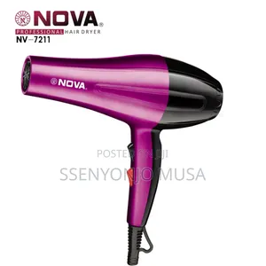 Nova Professional Hair Dryer 2000w – Strong Airflow Fast Drying