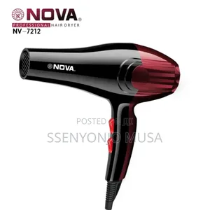 Nova Professional Hair Dryer 2000w – Strong Airflow Fast Drying