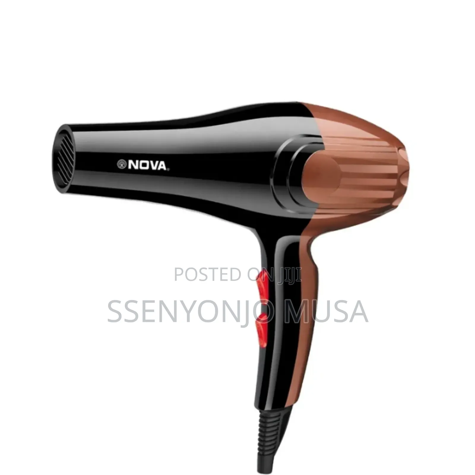 Nova Professional Hair Dryer 2000w – Strong Airflow Fast Drying