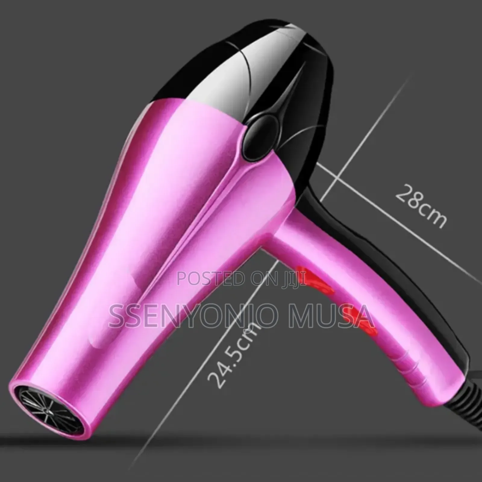 Nova Professional Hair Dryer 2000w – Strong Airflow Fast Drying