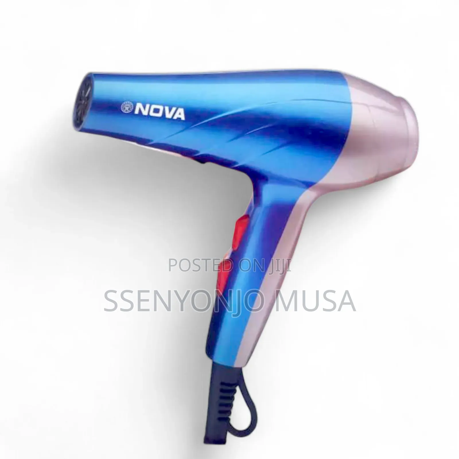 Nova Professional Hair Dryer 2000w – Strong Airflow Fast Drying