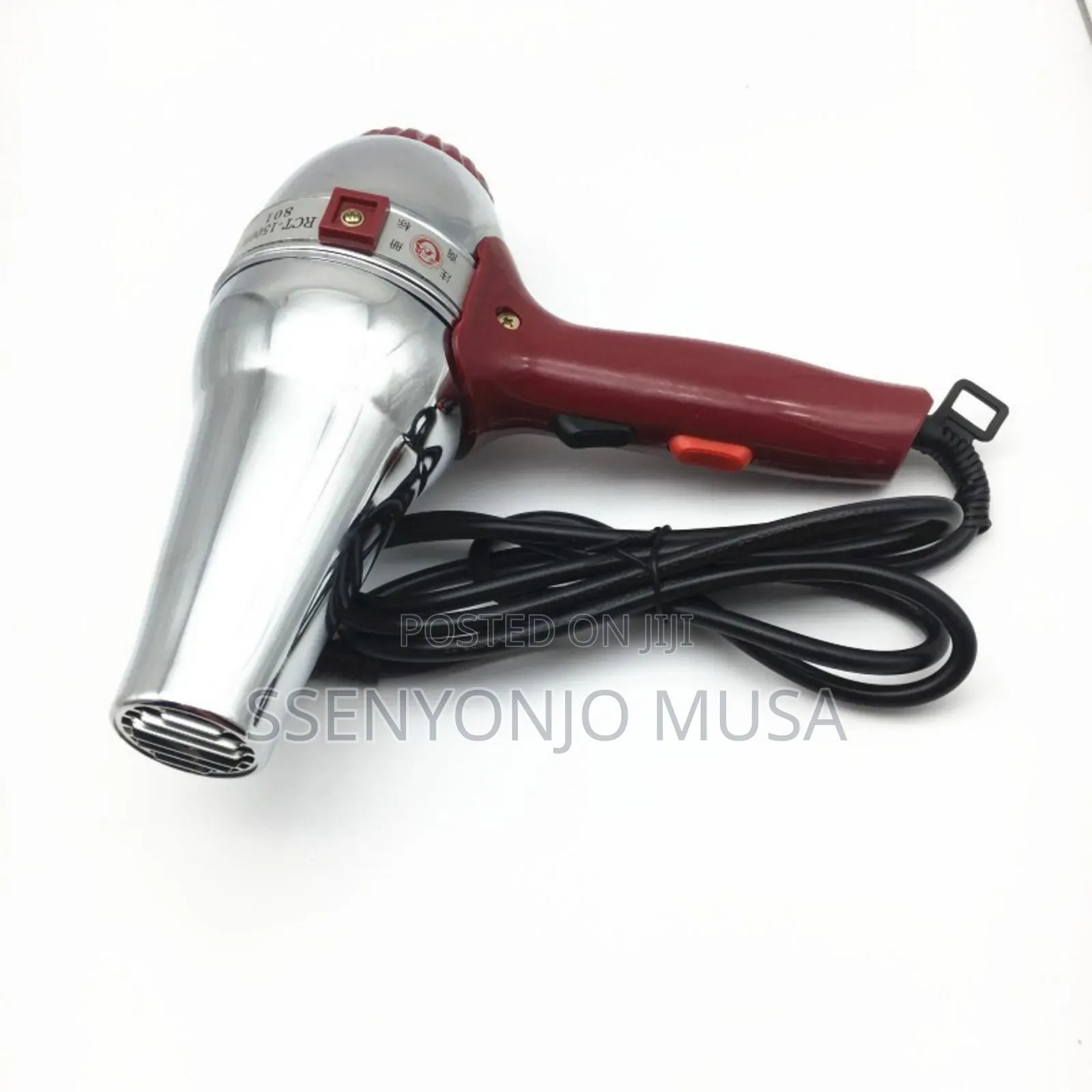 Sicai Professional Hair Dryer 1800w – Hot Cold Wind, Quiet Design