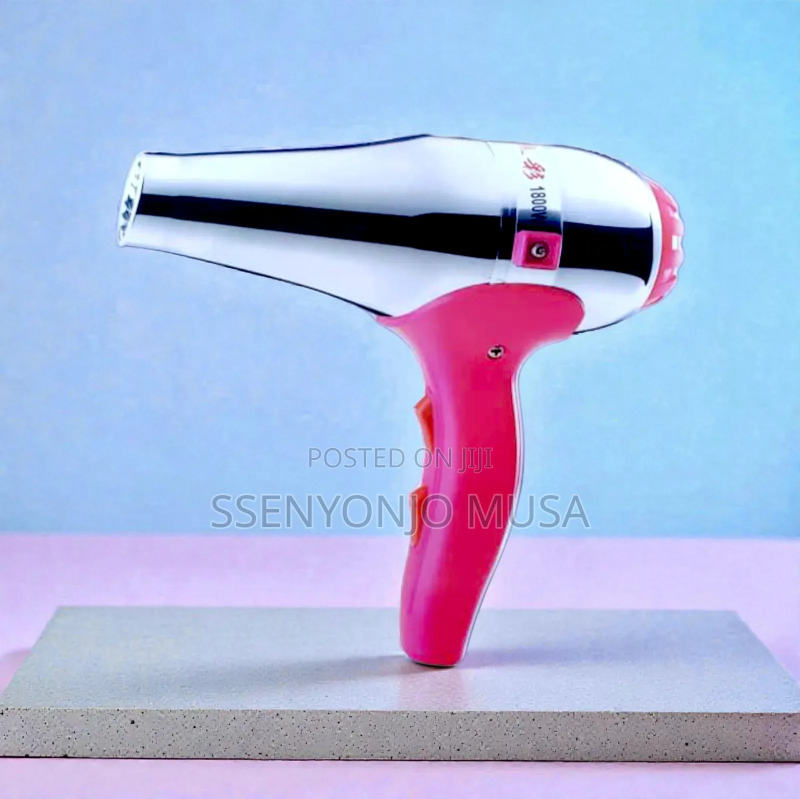Sicai Professional Hair Dryer 1800w – Hot Cold Wind, Quiet Design