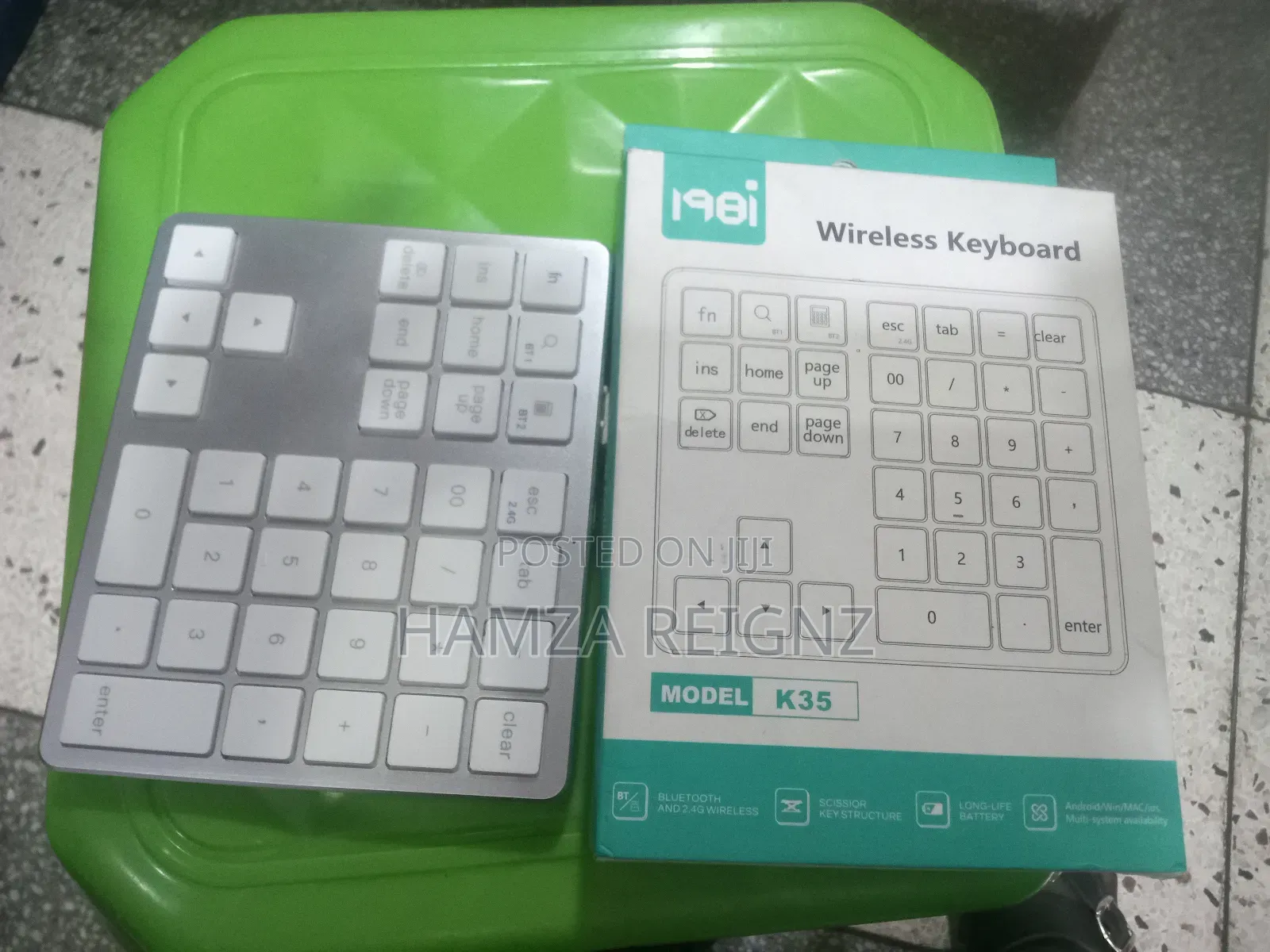 2.4g Bluetooth Number Pad