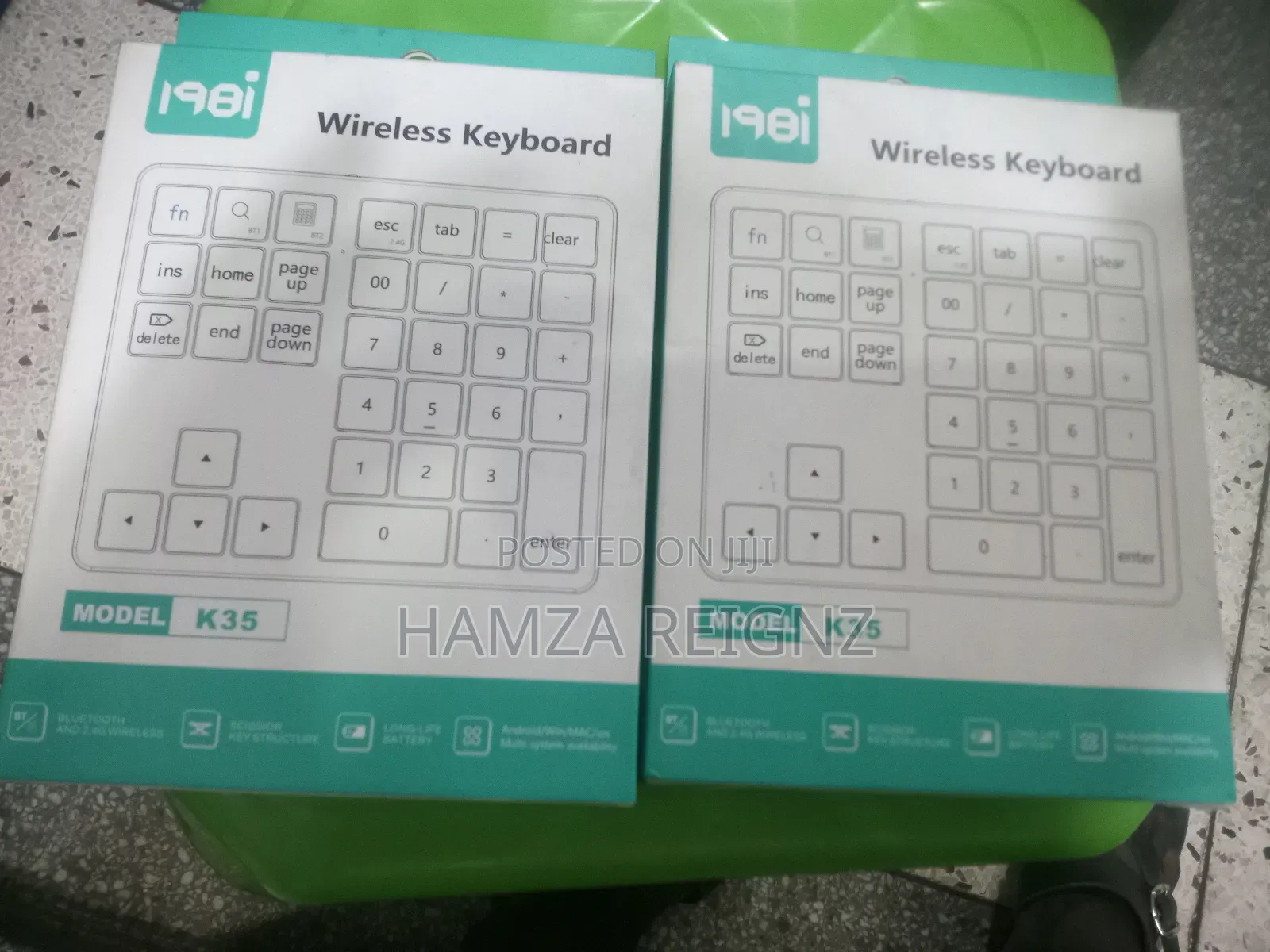 2.4g Bluetooth Number Pad
