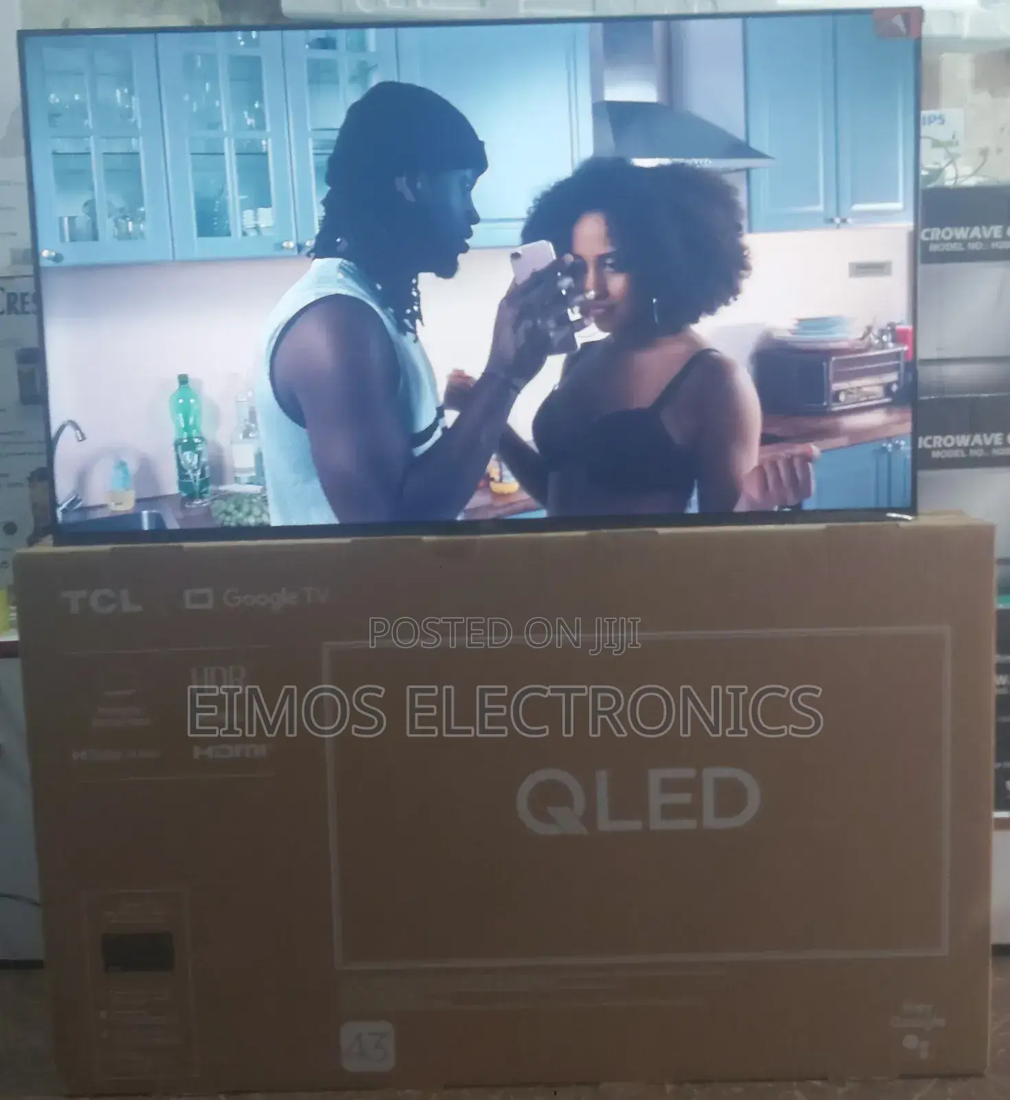 43 Inches TCL Google Tv Smart Frameless