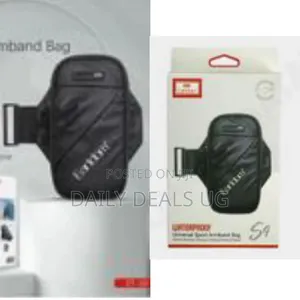 Earldom Waterproof Sports Armband Bag, Leather Arm Bag Universal