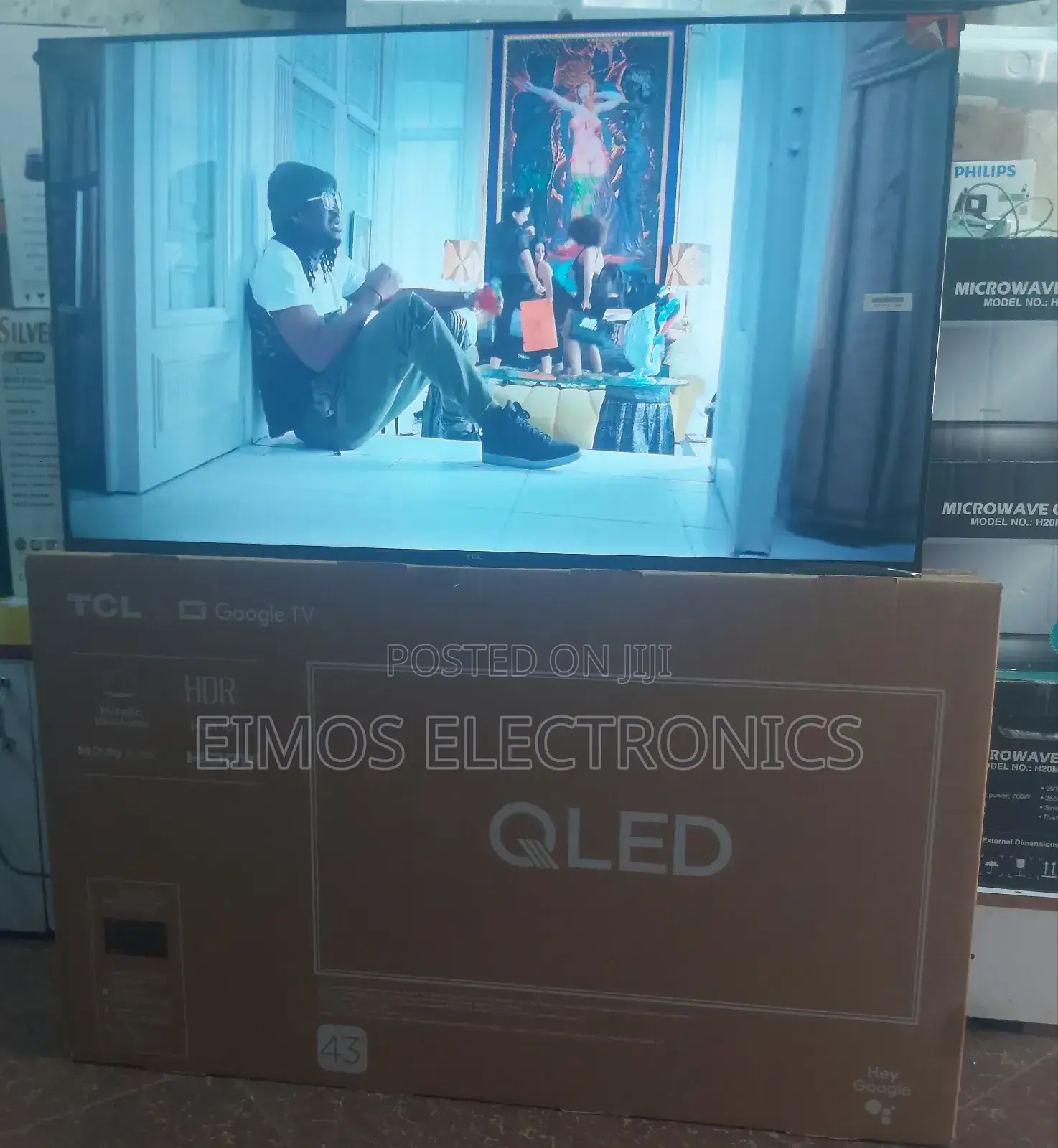 TCL Smart Qled Google Tv 43"