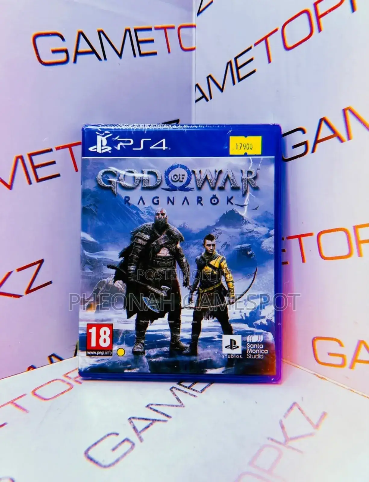 God of War Ragnarök Ps4 Cd - Only 145,000 Ugx!